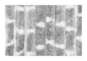 Arisol Vliegengordijn 'Kattenstaart' 185x56 cm Grijs/Wit