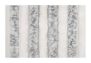 Arisol Vliegengordijn 'Kattenstaart' 185x56 cm Grijs/Wit melange