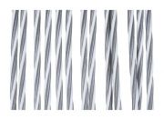 Arisol Vliegengordijn String 220x100 cm Grijs/Wit