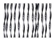 Arisol Vliegengordijn String 220x100 cm Zilver/Zwart