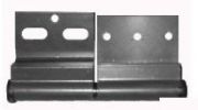 Aluminium buitendeur-scharnier 3 ½" 91 mm links handig