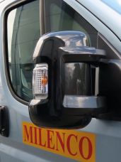Milenco Mirror Protector Ducato short zwart 