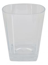 Eurotrail Waterglas vierkant 330ml, 2 st