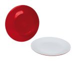 Bo-Camp Ontbijtbord Two-tone Rood, per 4