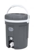 EDA Water-/Sapcontainer Met kraan Grijs 8 Liter